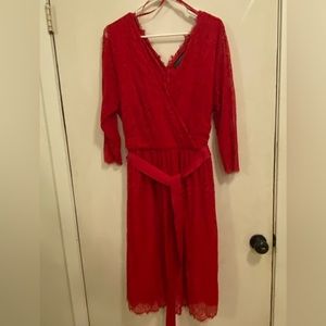 Lane  Bryant lace dress